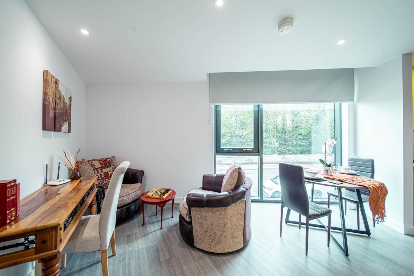 Corner Studio Apartment In Sheffield Ngoại thất bức ảnh