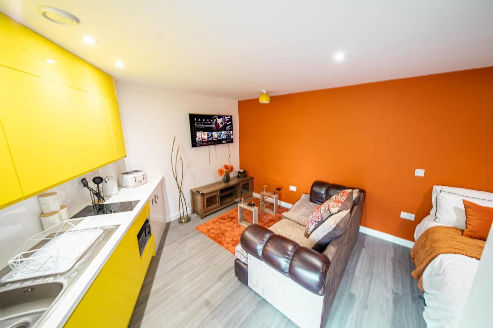 Corner Studio Apartment In Sheffield Ngoại thất bức ảnh